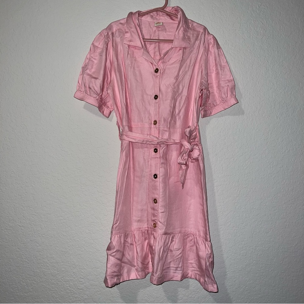 Young & Free pink girls dress